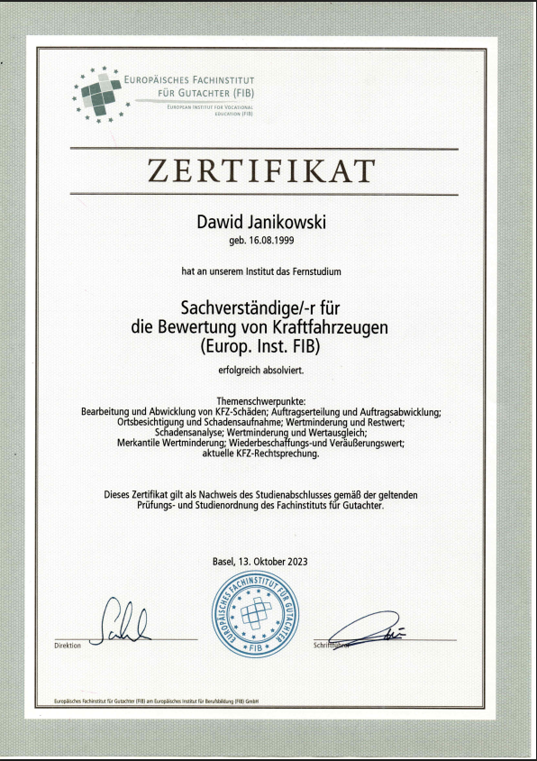 Sachverständiger